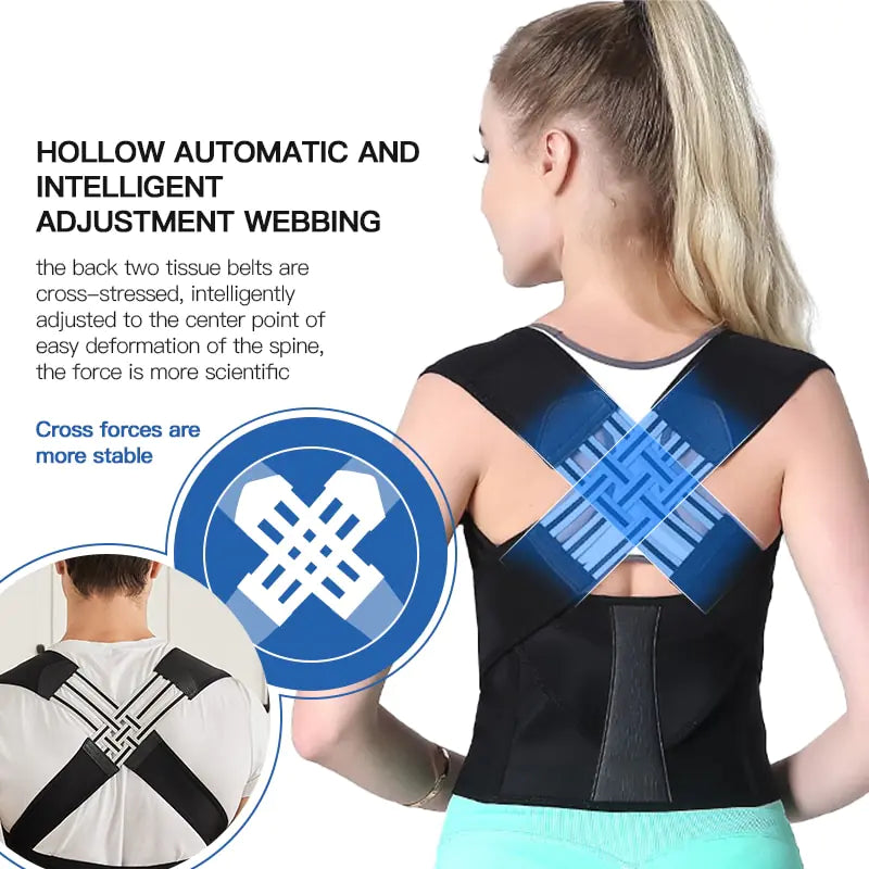 Adjustable Back Posture Corrector Belt