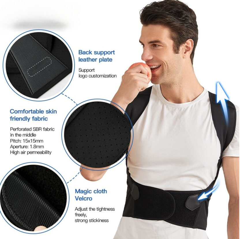 Adjustable Back Posture Corrector Belt